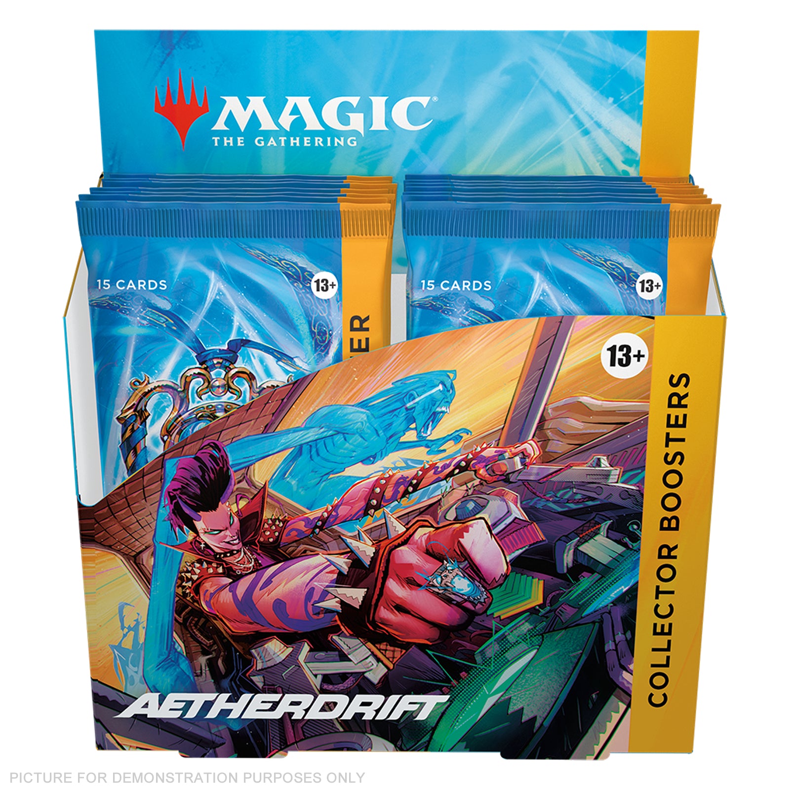 Magic: the Gathering - Aetherdrift Collector Boosters - Sealed Box of 12 Packs